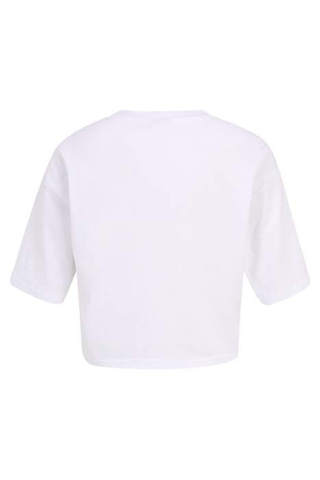 LUCENA CROPPED GRAPHIC TEE BRIGHT WHITE 5