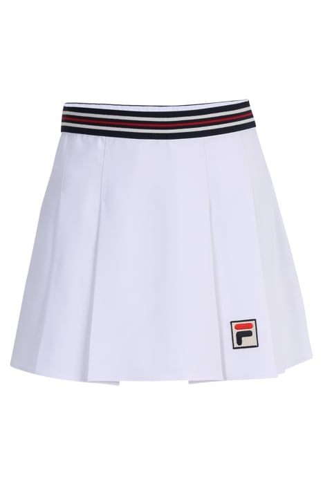 LAIWU PLEATED TENNIS SKIRT BRIGHT WHITE 4