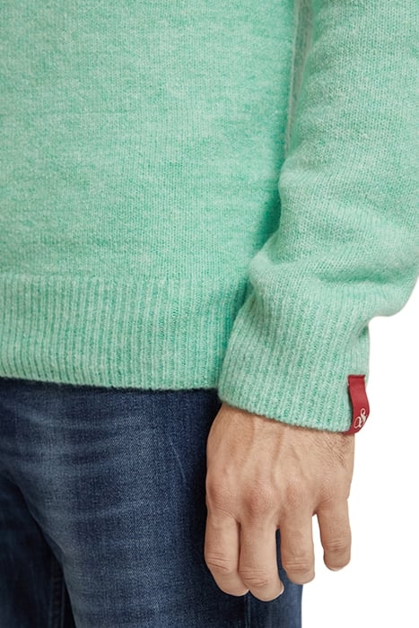 REGULAR FIT SOFTY-KNIT MELANGE PULL ABSINTHE 7