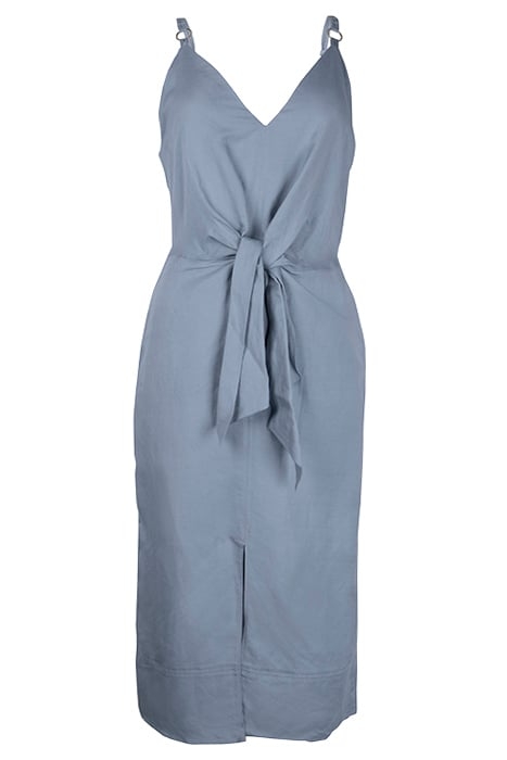 KAY-LINEN DRESS BLUE 1