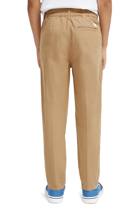 LOOSE TAPERED FIT- PEACHED COTTON CHINO SAND 2