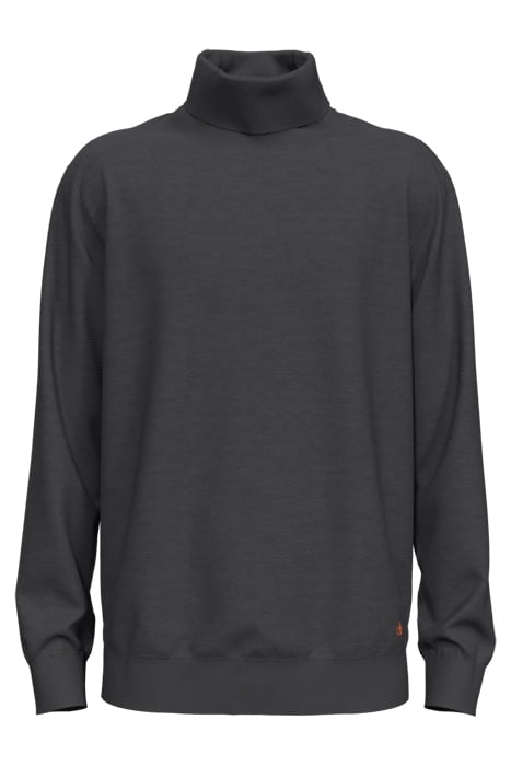 REGULAR FIT TURTLENECK PULLOVER IN MERINO WOOL MOONDUST 1
