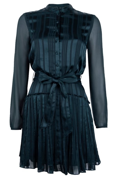 GEORGIE DRESS EMERALD 1