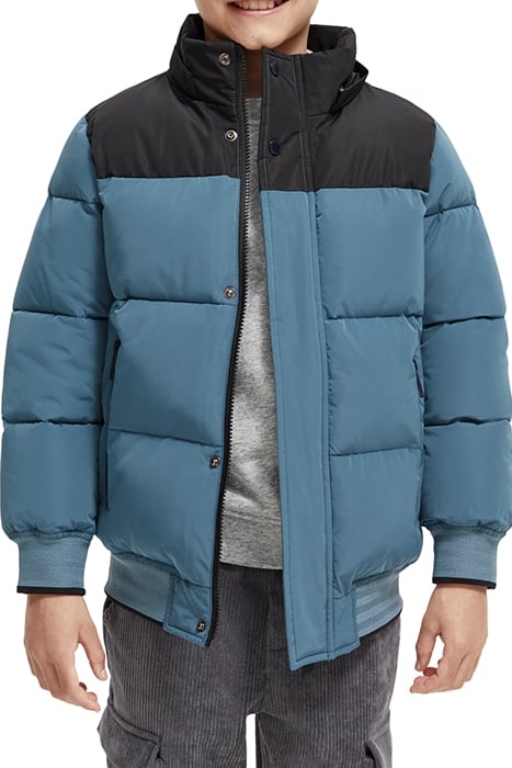 PADDED JACKET IN RECYCLED POLYESTER WITH WATERPROOF ZIPS STE 1