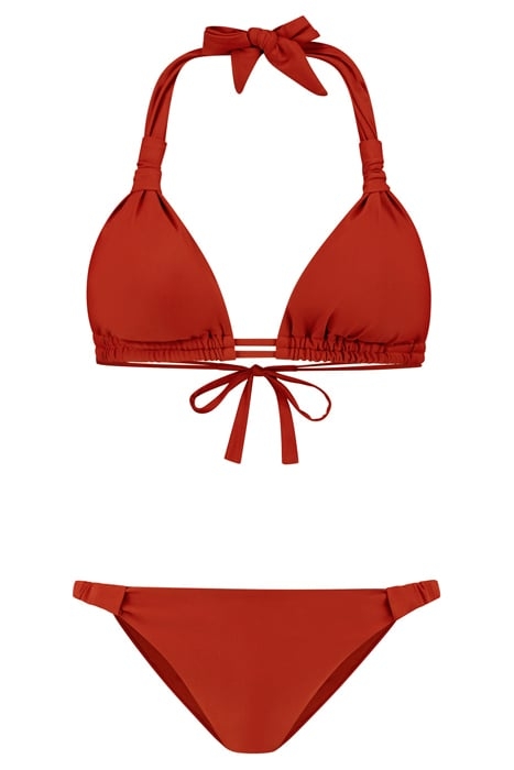 BIBI BIKINI SET OCHRE BROWN 4