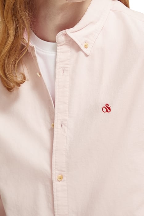 FINE CORDUROY SHIRT - SLIM FIT PINK CLOUD 5