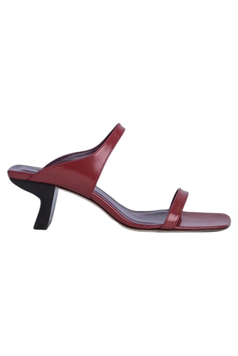 PAOLA RED SEMI PATENT LEATHER 1