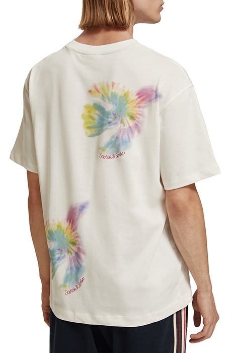 THE FREE SPIRIT PEACE BIRD TIE-DYE ORGANIC COTTON T-SHIRT OF 2