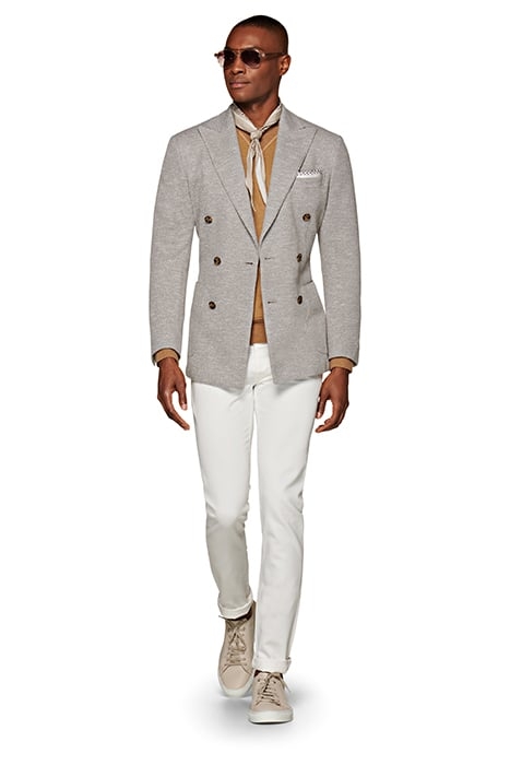 LIGHT GREY HAVANA BLAZER LIGHT GREY 1