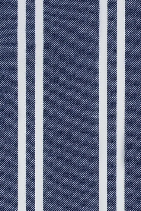 Blue Striped Jort Jacket 4