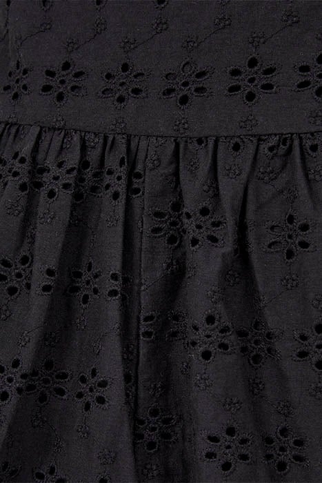 BRODERIE FLIPPY SKIRT S BLACK 2