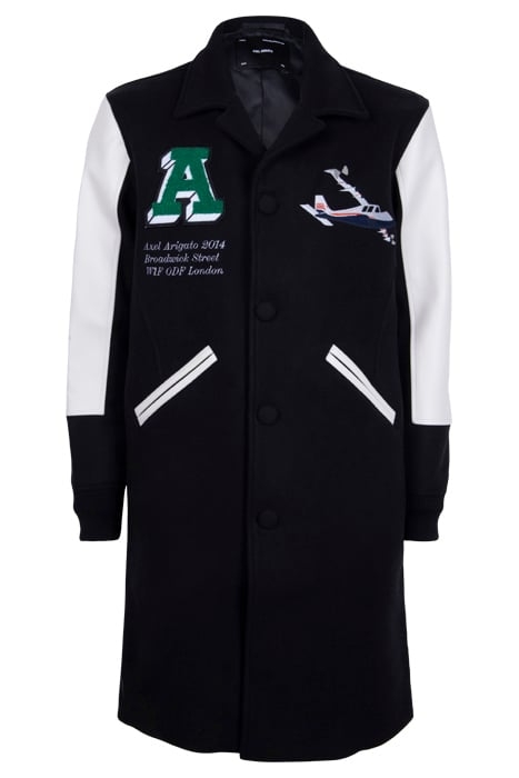 MAYDAY VARSITY COAT BLACK 1