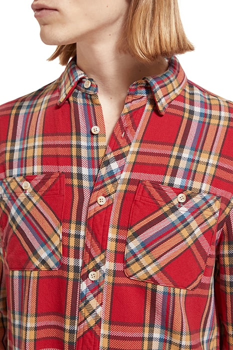 ARCHIVE FLANNEL CHECK RED CHECK 6