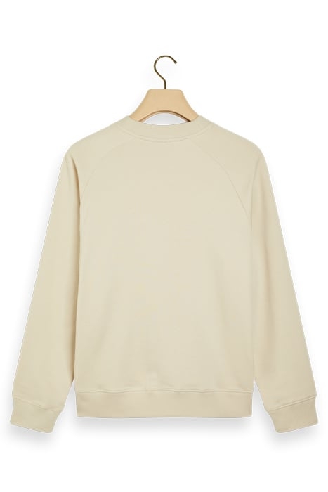 UNISEX ORGANIC CREWNECK SWEATSHIRT STONE 6