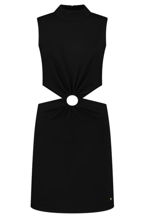 PUNTA CUT-OUT DRESS BLACK 1