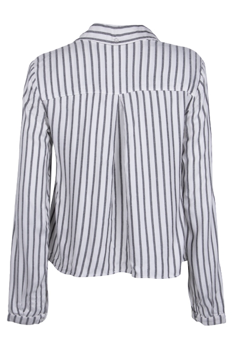 HI-LOW BUTTON DOWN WINTER WHITE 2