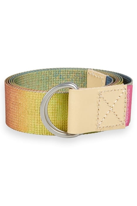 REVERSIBLE PRINTED TAPE BELT BLURRED LANDSCAPE 1