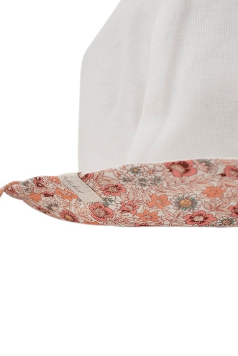 BABY GIRLS’ PEACH MICRO-FLOWER PRINT HAT 8