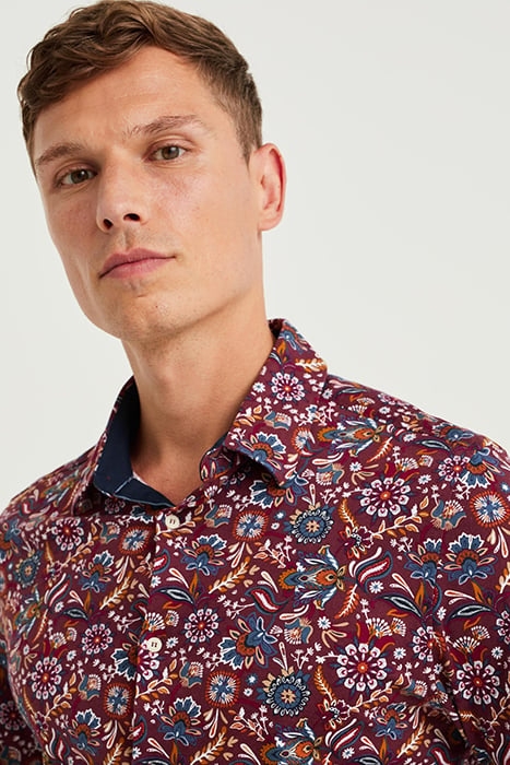 SHIRT BURGUNDY RED 6