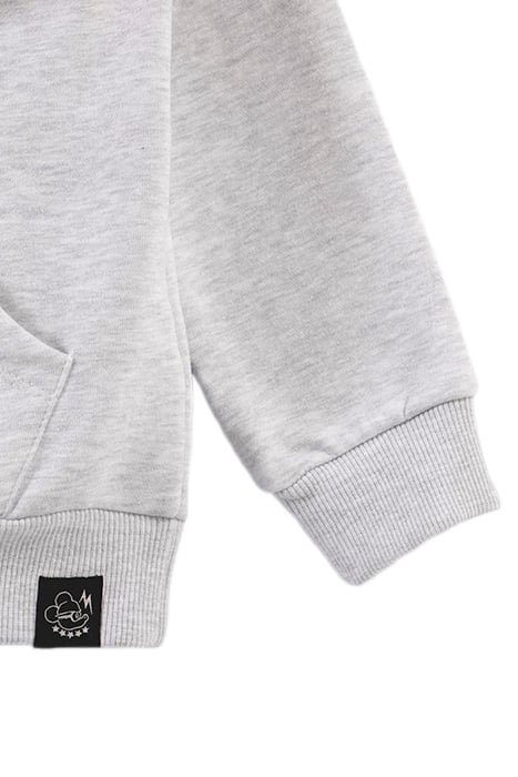 BOYS’ GREY IKKS–MICKEY HOODIE WITH MICKEY EMBOSSED ON BACK 5