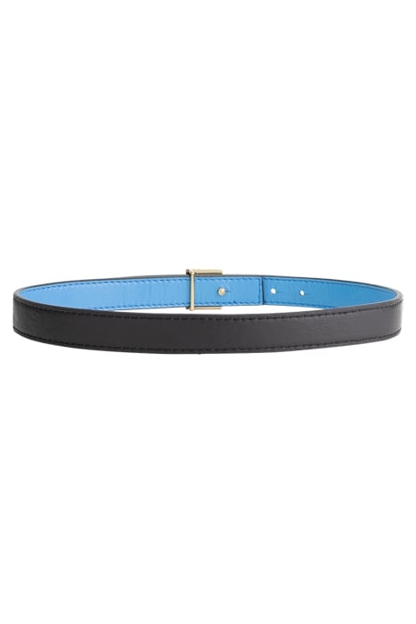 BUCKLE STUD WAIST BELT DRESDEN BLUE/BLACK 2