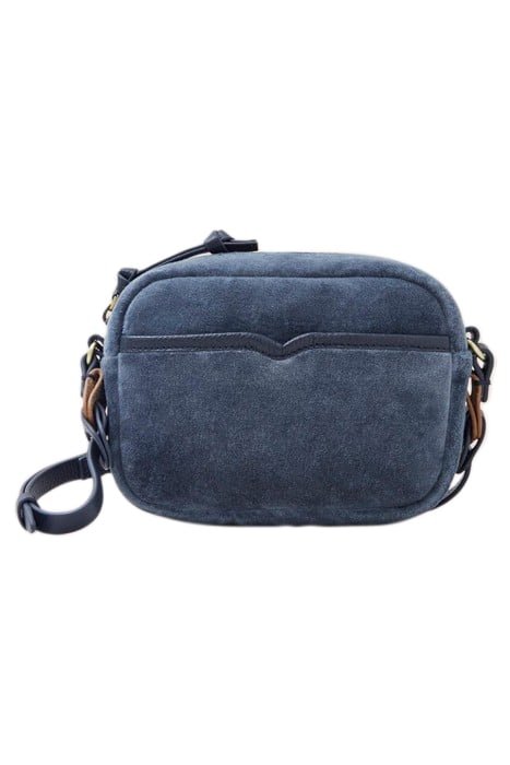 LEXI VELVET MINI CAMERA BAG DARK TEAL 1