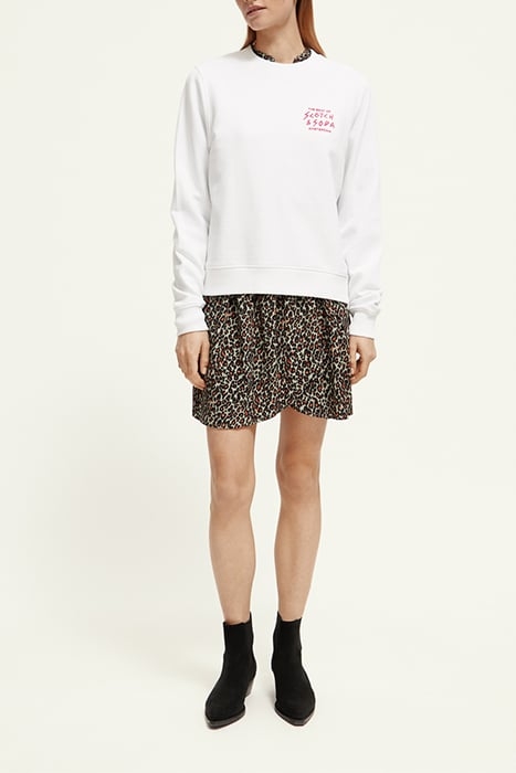 ELASTICATED WAIST MINI DRESS CREATURES OF THE NIGHT FIELD GR 6