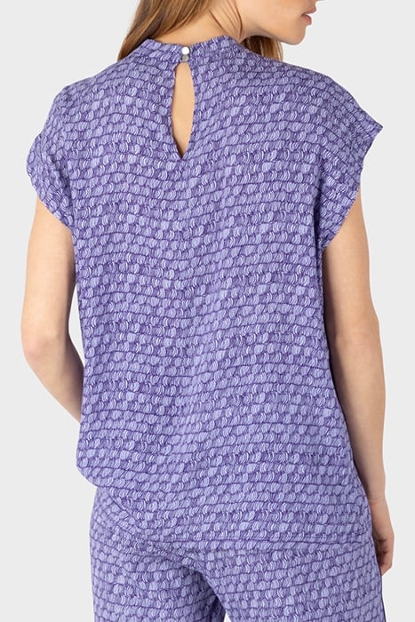 BLOUSE WOVEN SHORT SLEEVES BABY LAVENDER 2