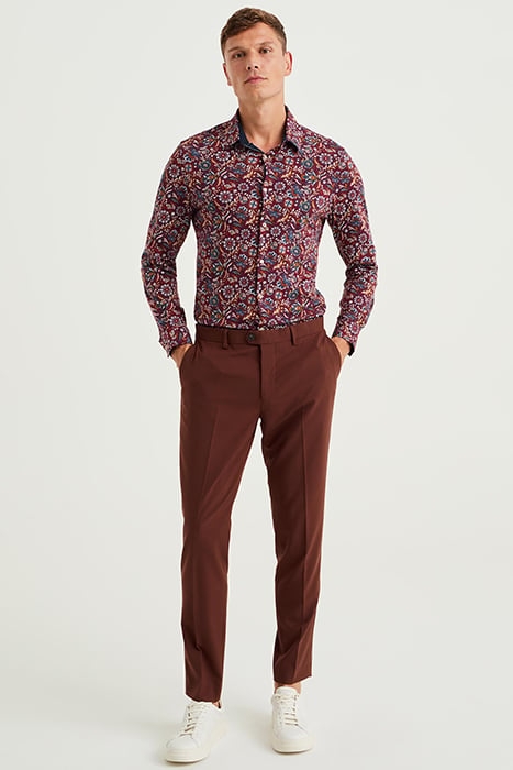 SHIRT BURGUNDY RED 3