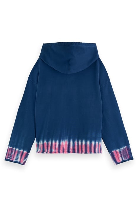 COTTON IN CONVERSION DIP-DYE HOODIE NAVY 5