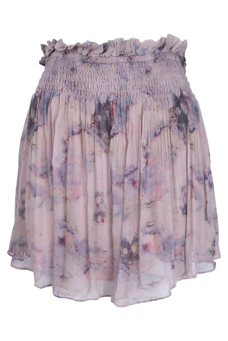 MONIEUX MINI SKIRT IN BEIGE 2