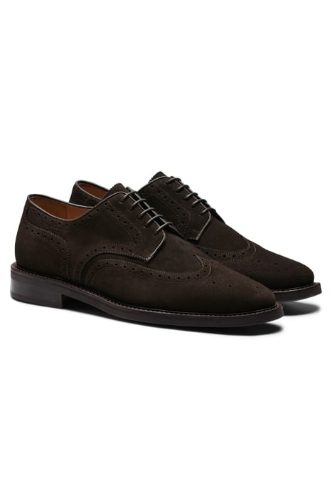 BROWN BROGUE DERBY 5