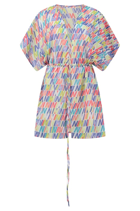 COLOURFUL KAFTAN BLUE LAGOON/STAR WHITE 1