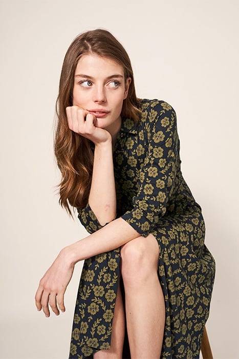 RUA JERSEY SHIRT DRE GREEN PRINTED 4