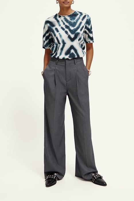 BATIK PRINT RELAXED FIT T-SHIRT DISCO TIE DYE BOTTLE GREEN 2