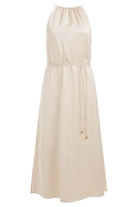 DRESS MID LENGTH BEIGE 3