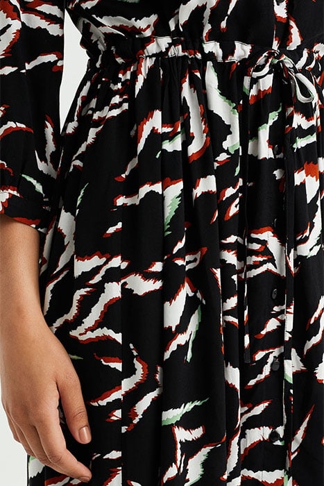 DRESS MID LENGTH BLACK 5