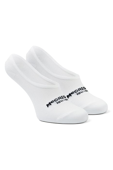 NEW YORK FOOTIES 6-PACK WHITE WITH ANTI-SLIP WHITE 2