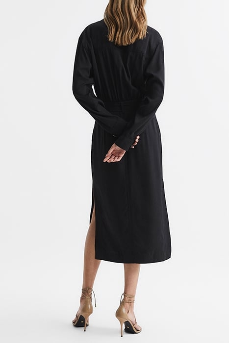 GAIL-SAFARI DRESS BLACK 2