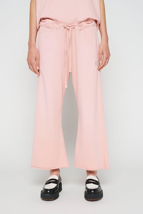 FLARED JOGGER DUSTY PEACH 1