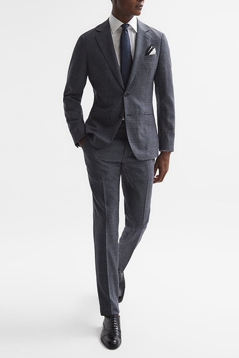 LEADENHALL-DOGTOOTH SUIT PANTS NAVY 3