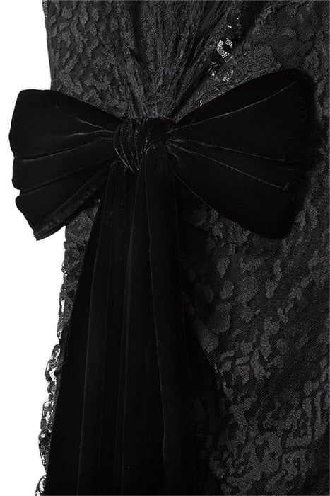 HANNAH-LACE MAXI DRESS BLACK 6