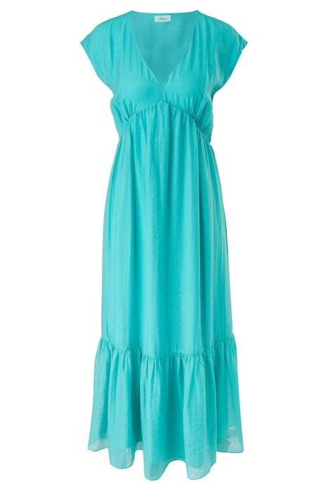 S.OLIVER DRESSES BLUE GREEN 3