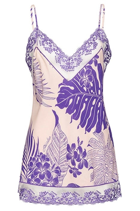 GIAGGIOLO TOP NUDE/PURPLE 1