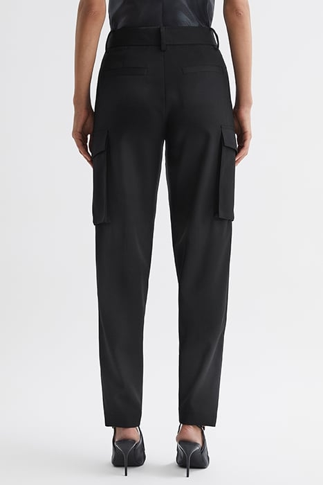 VIOLET-COMBAT CARGO PANTS BLACK 3