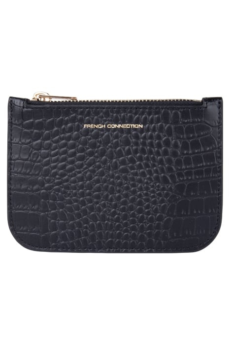 GINA ZIP PURSE BLACK 1