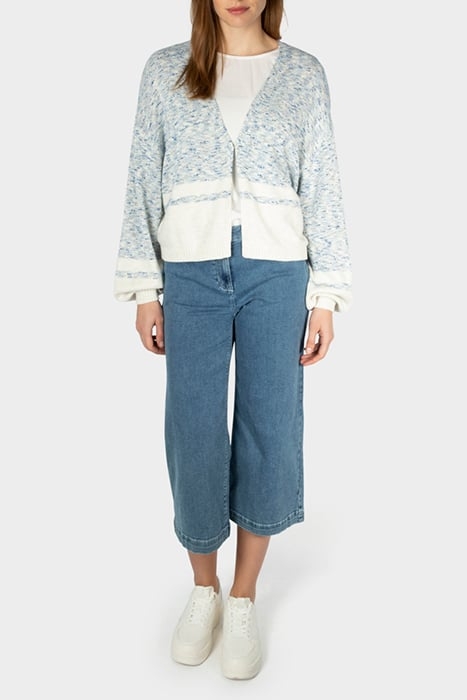 CARDIGAN LONG SLEEVES BELLWETHER BLUE 3