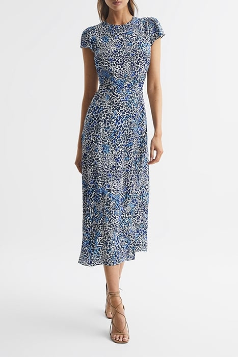 LIVIA-PRINT DRESS BLUE 1