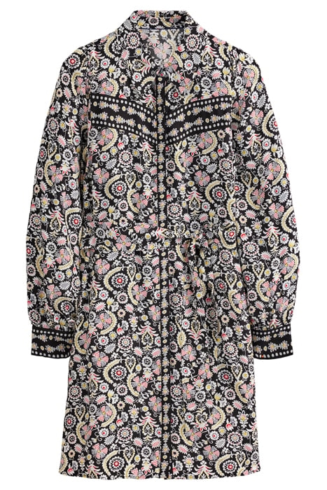 MINI SHIRT DRESS BLACK, TROPIC CHARM 3