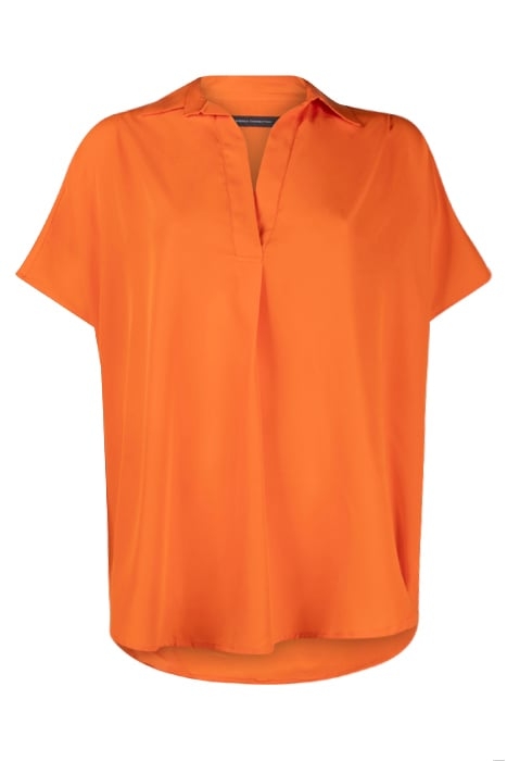 S/S CREPE LIGHT POPOVER MANDARIN 1